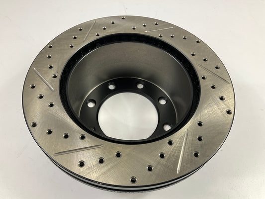 Centric 127.65113L REAR LEFT Slotted & Drilled Brake Rotor 05-12 F-250 F-350 SD