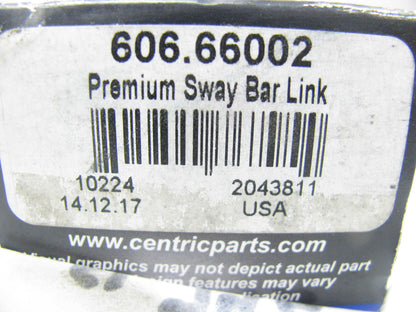 Centric 606.66002 Suspension Stabilizer Sway Bar Link Kit - Front