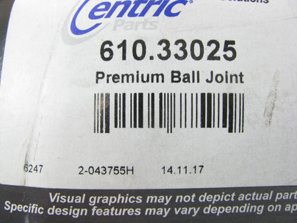 Centric 610-33025 Suspension Ball Joint - Front Left Lower