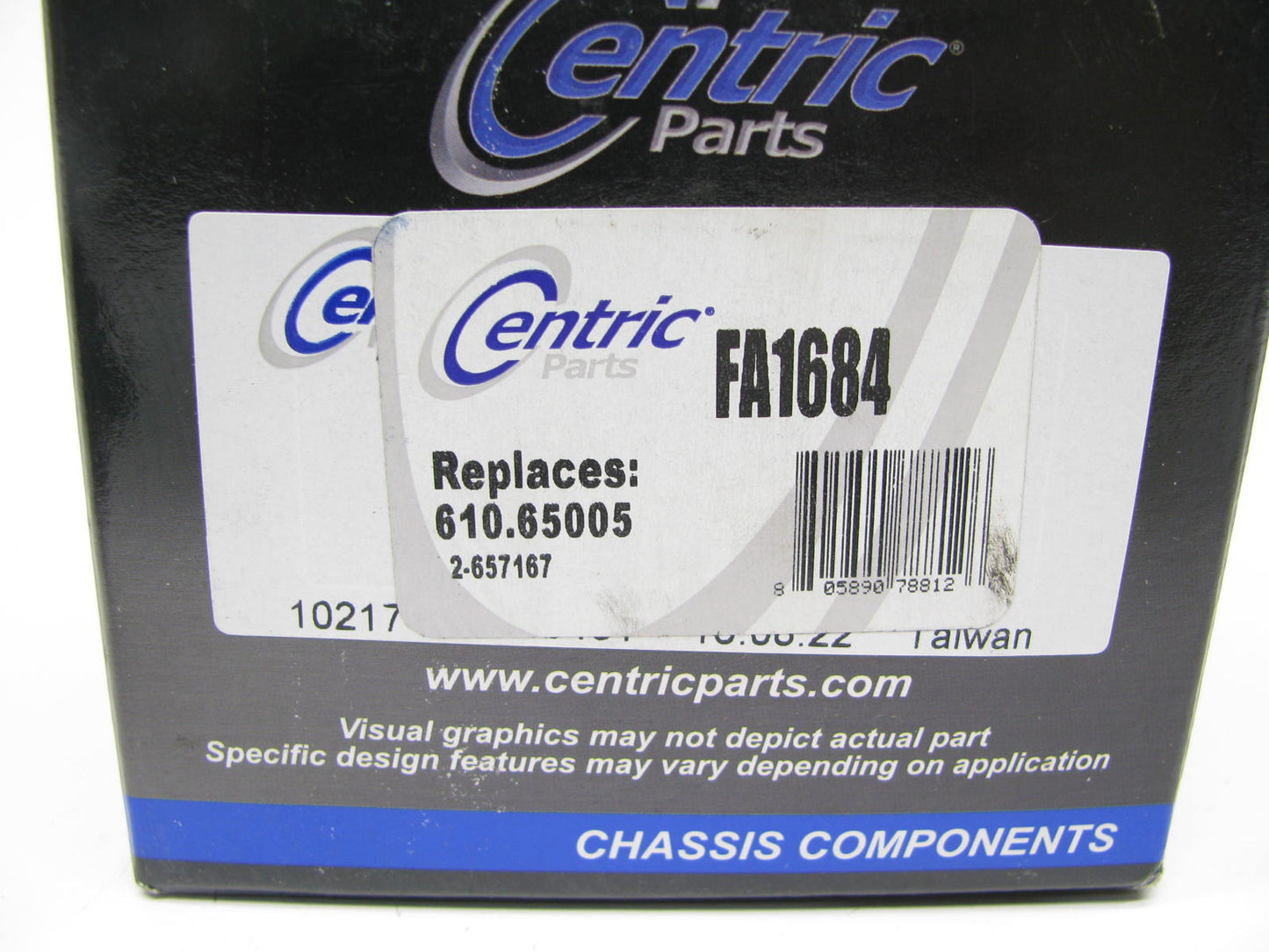 (x2) Front Lower Ball Joints Centric 610.65005