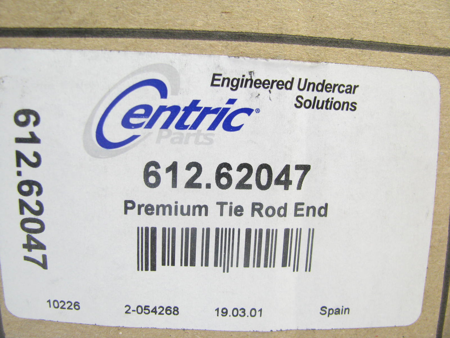 (2) Centric 612.62047 Front Outer Tie Rod Ends For 2000-2016 Chevy Impala