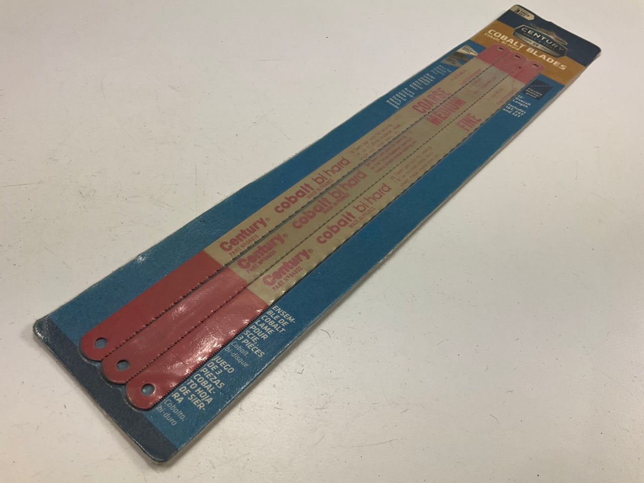 Century 04433 Cobalt Bi-hard Hacksaw 12'' Blade - 18T, 24T And 32T