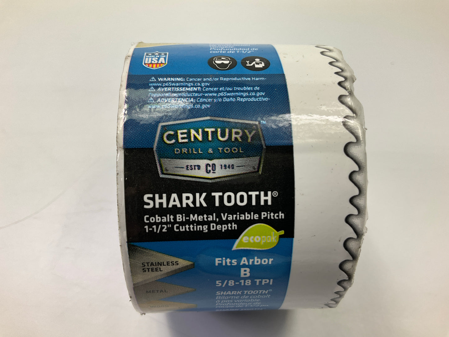 Century 05040 Shark Tooth Bi-Metal Hole Saw, 2-1/2''