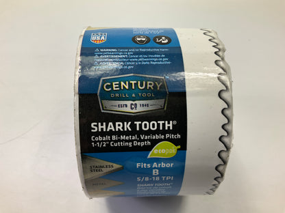 Century 05040 Shark Tooth Bi-Metal Hole Saw, 2-1/2''