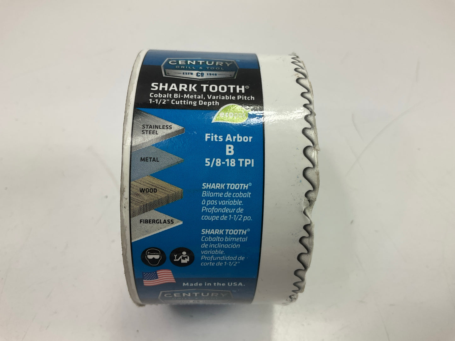 Century 05048 Shark Tooth Bi-Metal Hole Saw, 3''