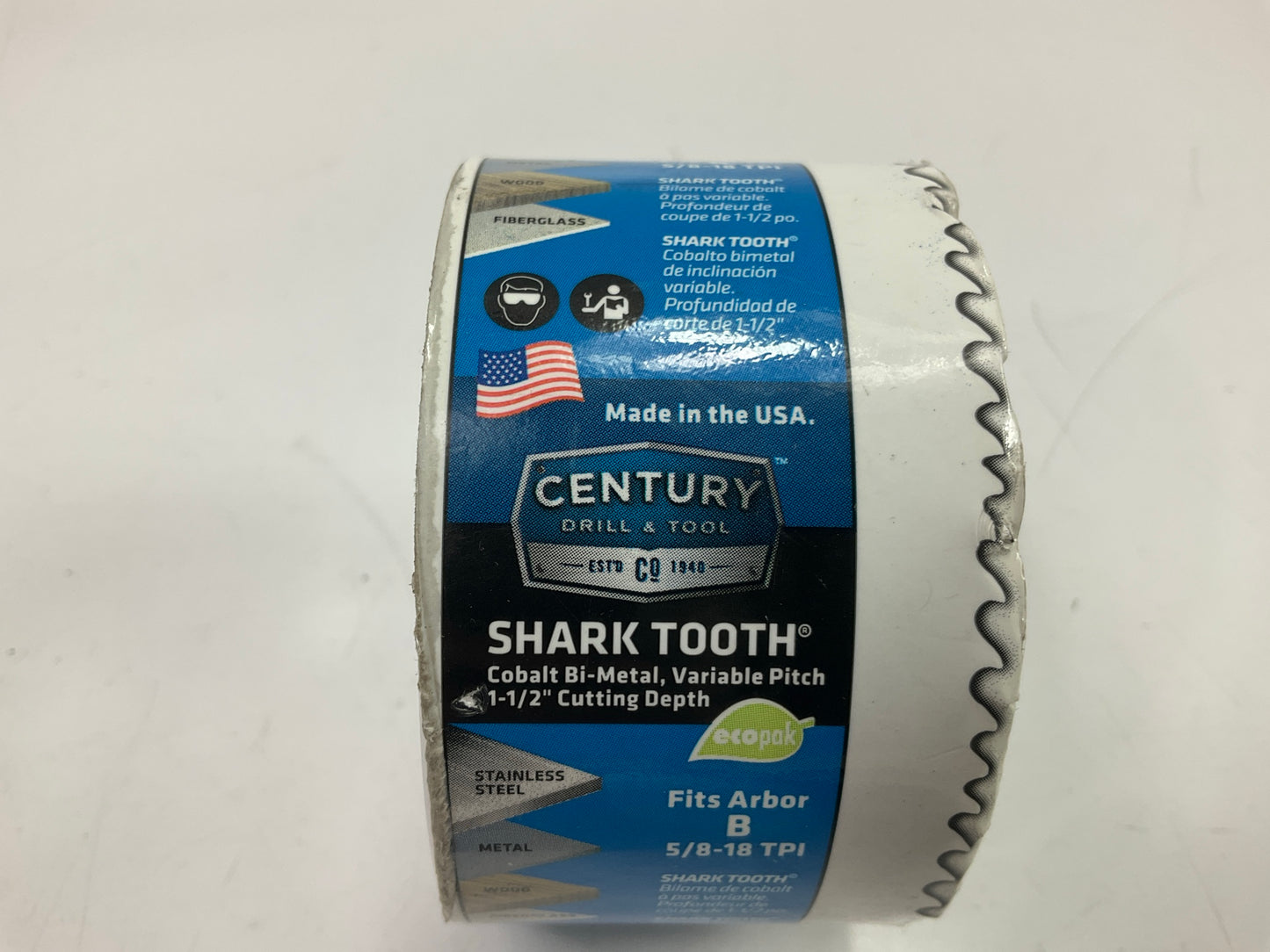 Century 05048 Shark Tooth Bi-Metal Hole Saw, 3''