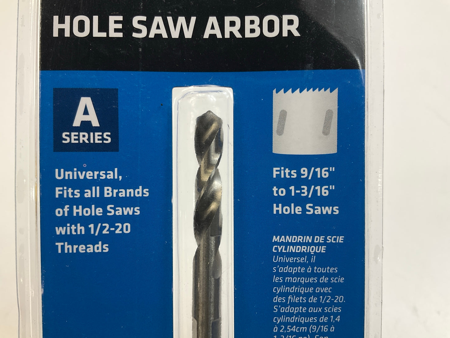 Century 05302 3/8'' Hex Shank A-Series Hole Saw Arbor