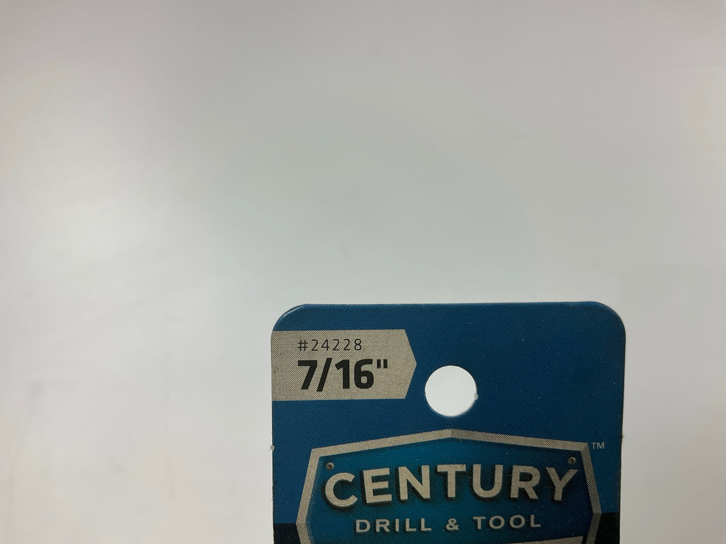 Century 24228 Pro Grade Black Oxide Drill Bit, 7/16''