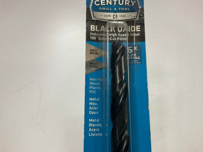 Century 24230 Black Oxide High Speed Steel Drill Bit, 15/32-Inch