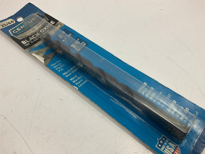 Century 24725 Pro Grade Black Oxide Drill Bit, 25/64'' Reduced Shank