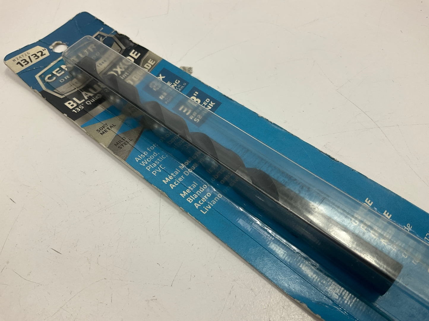 Century 24726 Pro Grade Black Oxide Drill Bit, 15/32''