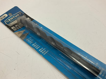 Century 24728 Pro Grade Black Oxide Drill Bit, 7/16'' Reduced Shank