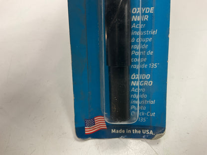 Century 24728 Pro Grade Black Oxide Drill Bit, 7/16'' Reduced Shank