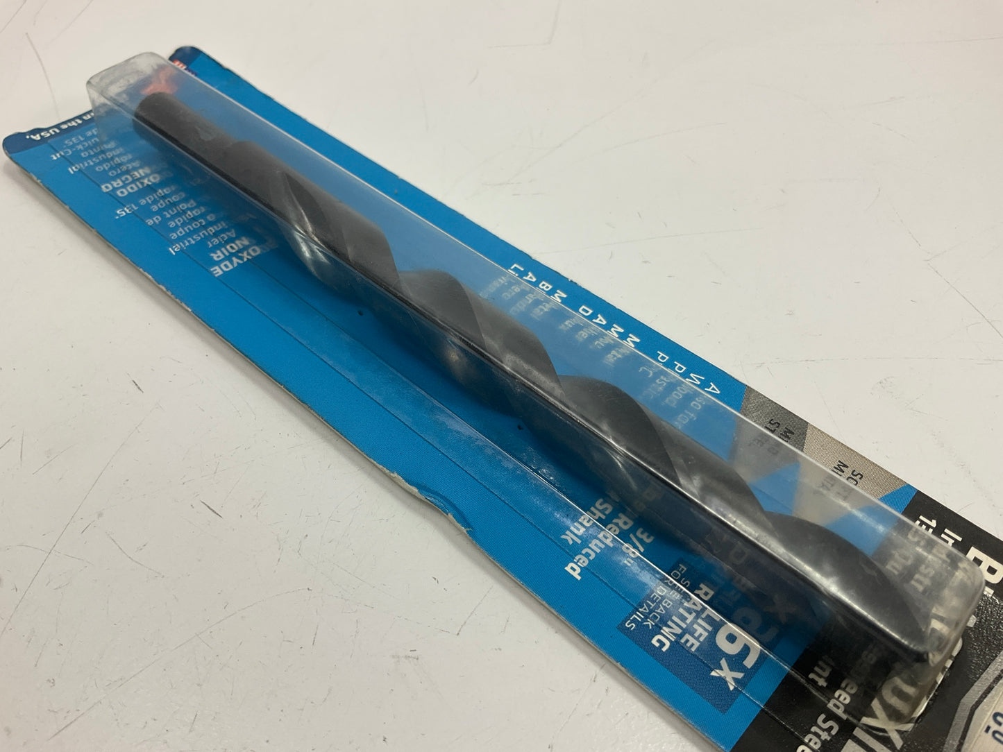 Century 24730 Pro Grade Black Oxide Drill Bit, 15/32'' Reduced Shank