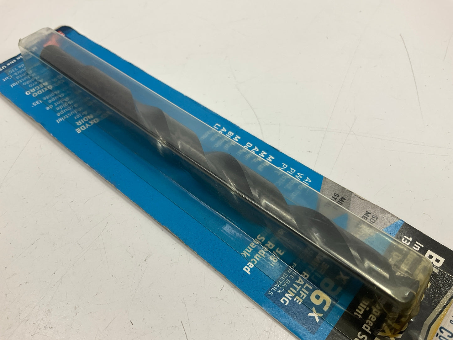 Century 24731 Pro Grade Black Oxide Drill Bit, 31/64'' Reduced Shank