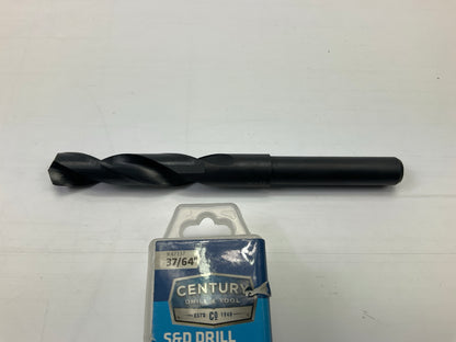 Century 47337 Silver & Deming Reduced Shank Drill Bit, 37/64''