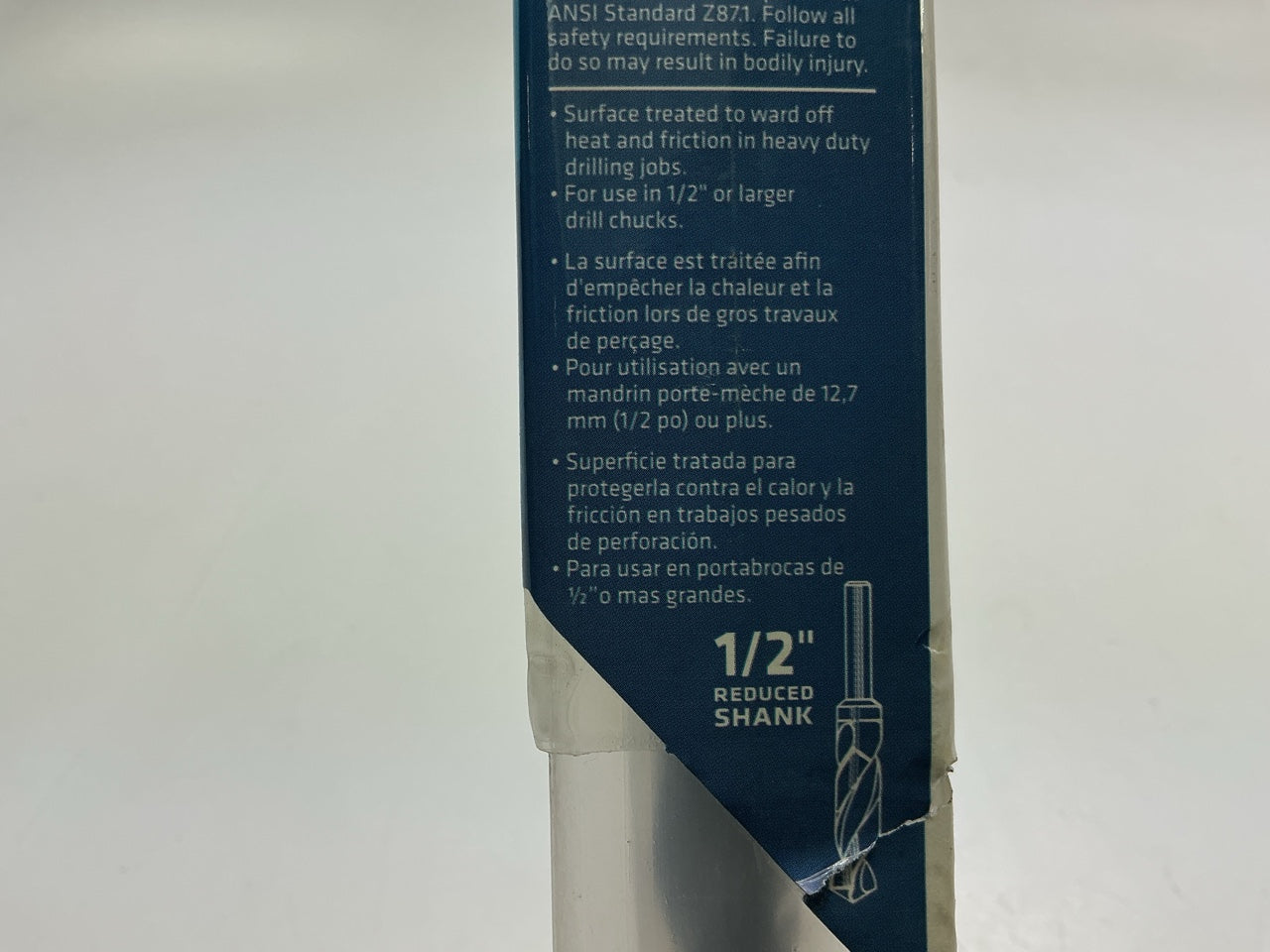 Century 47342 Silver & Deming Reduced Shank Drill Bit, 21/32''