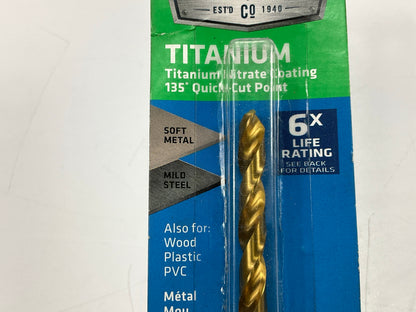 Century 88415 Titanium Drill Bit, 15/64''