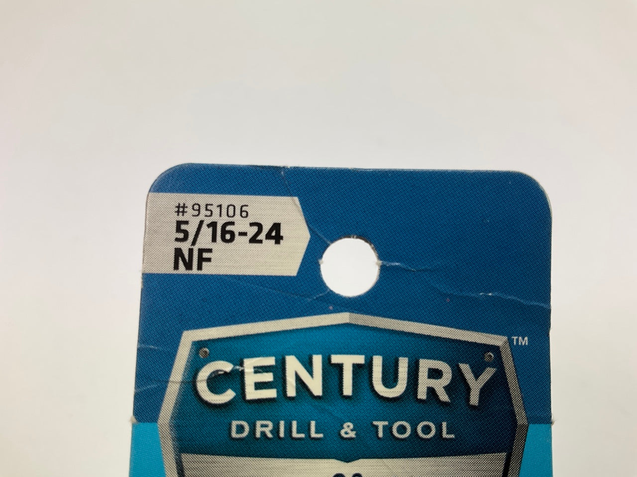 Century Drill 95106 Fine Plug Hand Tap, 5/16-24 NF