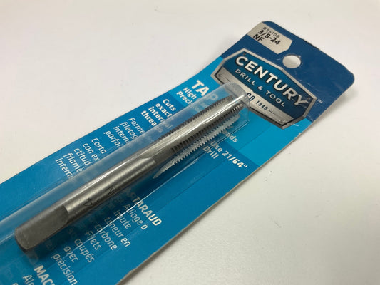 Century Drill & Tool 95108, 3/8-24NF Plug Tap (3/8-24 National Fine)