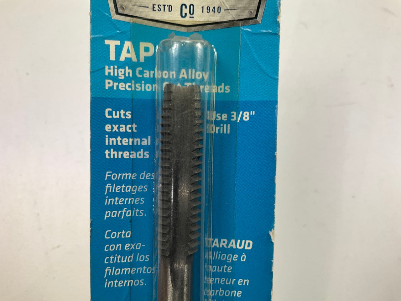 Century Drill & Tool 95109 Carbon Steel Tap, 7/16-14NC