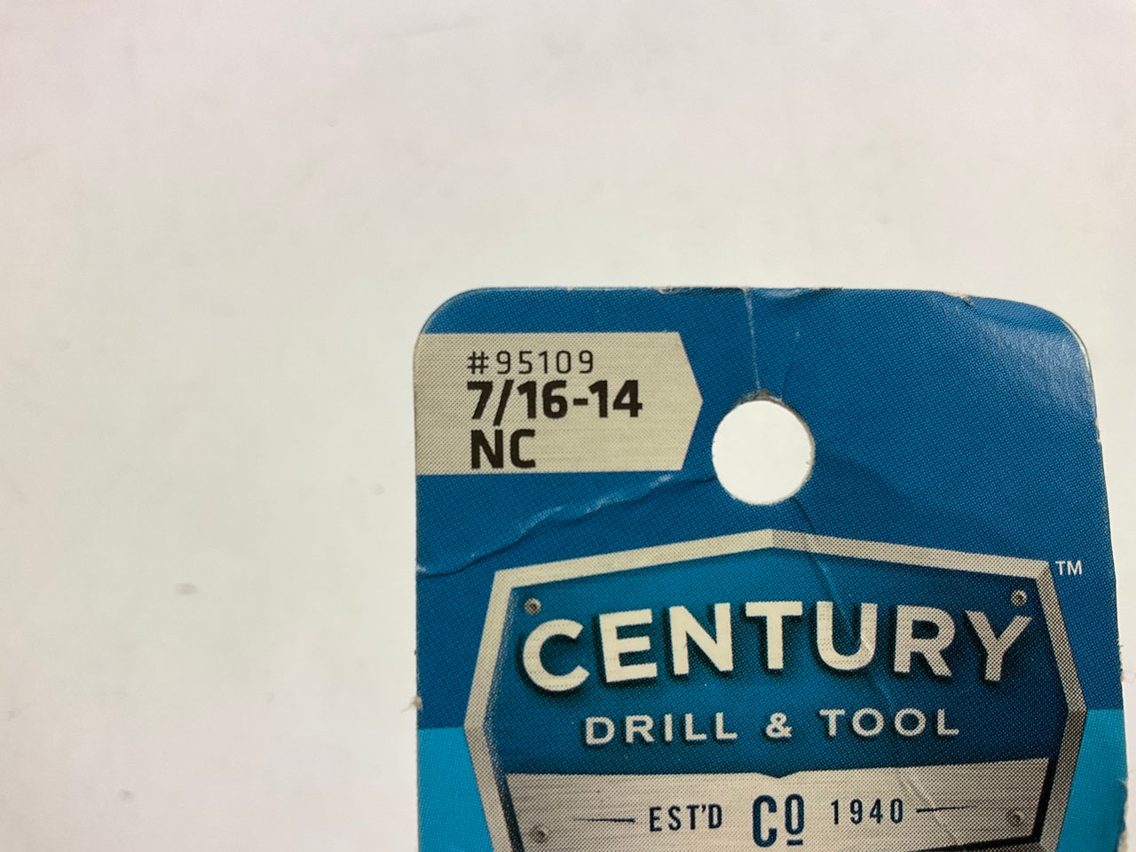 Century Drill & Tool 95109 Carbon Steel Tap, 7/16-14NC