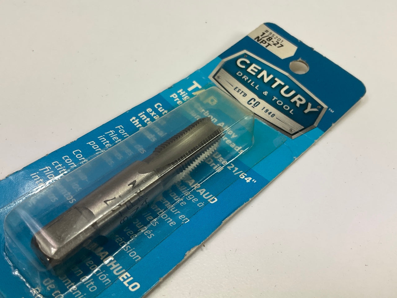 Century 95201 1/8''-27 NPT Hand Tap