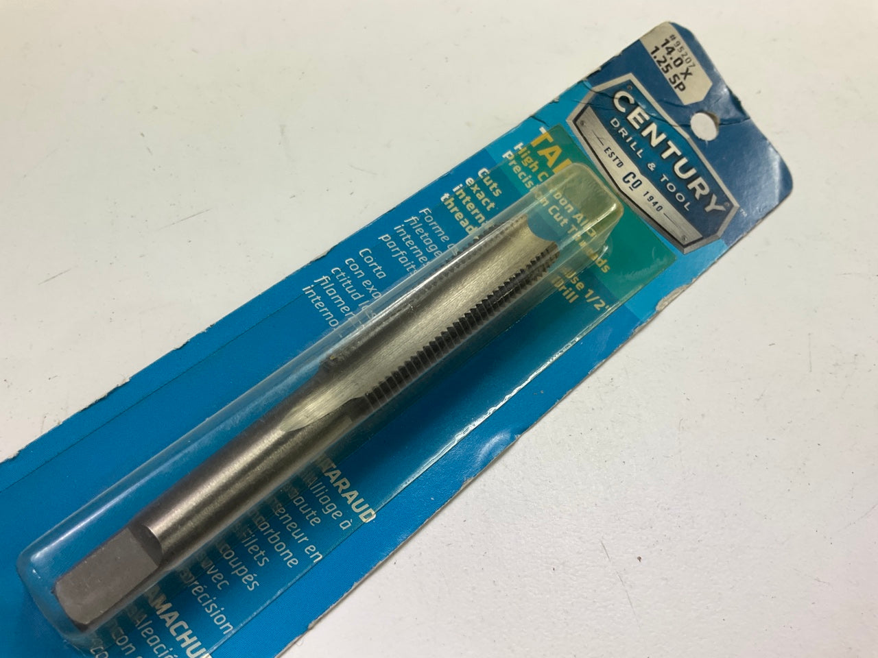 Century Drill And Tool 95207 Metric Plug Style Spark Plug Tap 14.0 X 1.25