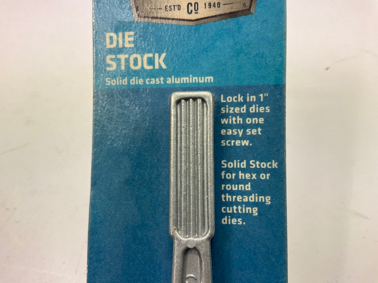 Century Drill And Tool 98504 Die Stock Turn Handle Tool For 1'' Hex Dies