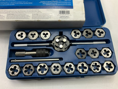 Century 98900 40 Piece Tap And Die Fractional Set