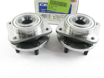 (2) Certified 16-7901-8 Wheel Bearing And Hub Assembly - Front