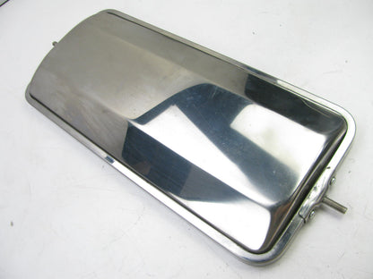 Cham-cal 20351-850 Stainless West Coast Mirror, 7'' X 16'' W/ 7'' X 5'' Convex Spot