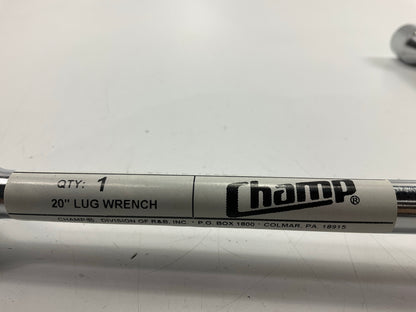 Champ 9-1668 20'' 4-Way Lug Nut Wrench SAE, 11/16'', 3/4'', 13/16'' And 7/8''