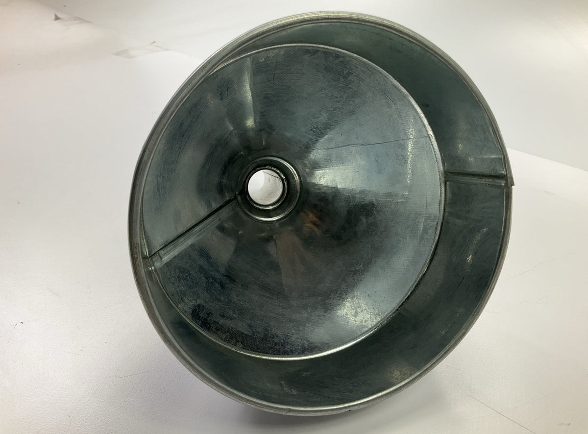 Champ 9-802 - 2 Quarts Heavy-Duty Galvanized Steel Funnel