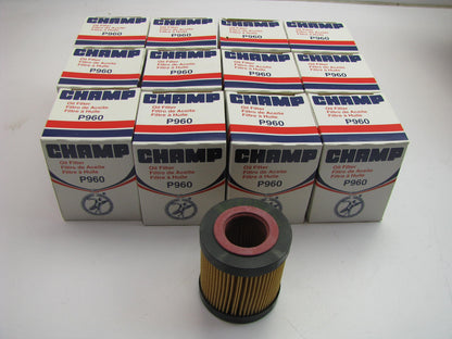 (12) Champ P960 Engine Oil Filter - PACK OF 12 FILTERS