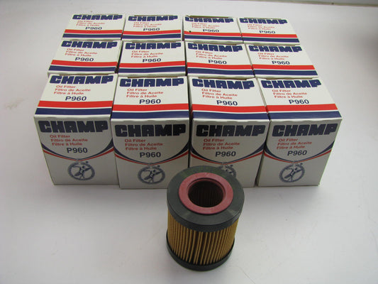 (12) Champ P960 Engine Oil Filter - PACK OF 12 FILTERS