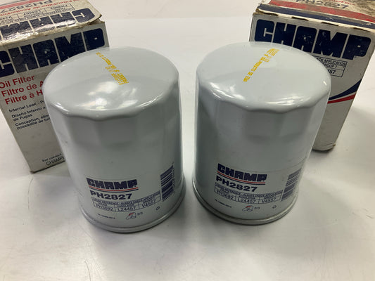 (2) Champ PH2827 Engine Oil Filter