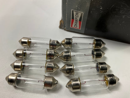 (8) Champion 11005 Minature Light Bulbs - SV8.5 13V 5 Watt
