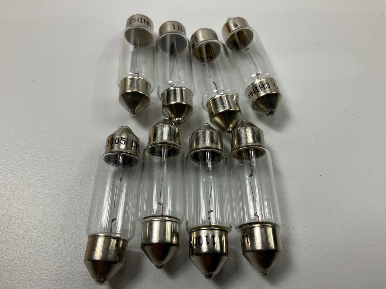 (8) Champion 11005 Minature Light Bulbs - SV8.5 13V 5 Watt