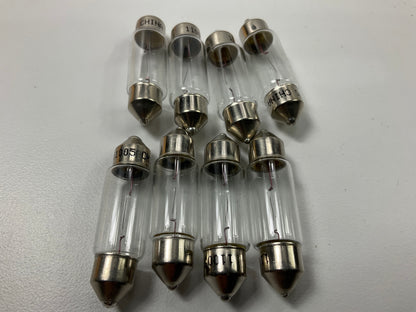 (8) Champion 11005 Minature Light Bulbs - SV8.5 13V 5 Watt