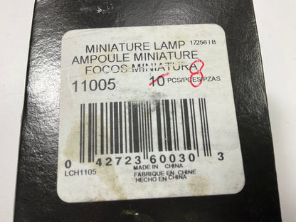 (8) Champion 11005 Minature Light Bulbs - SV8.5 13V 5 Watt