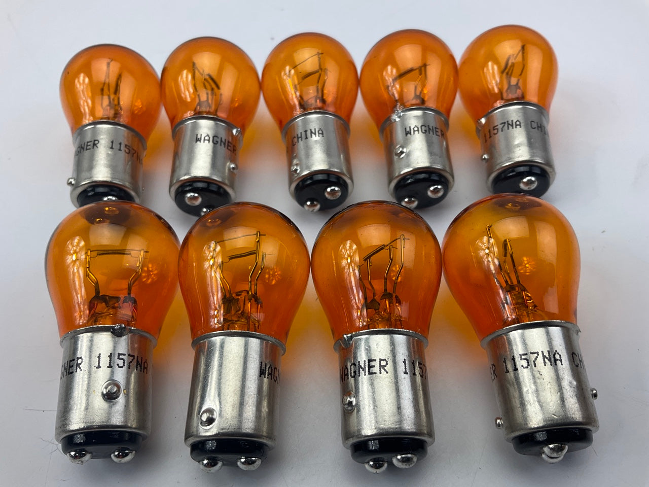 (9) Champion 1157NA Turn Signal Amber Lamp Light Bulb