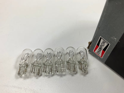 (6) Champion 168 Multi-Purpose Light Bulbs