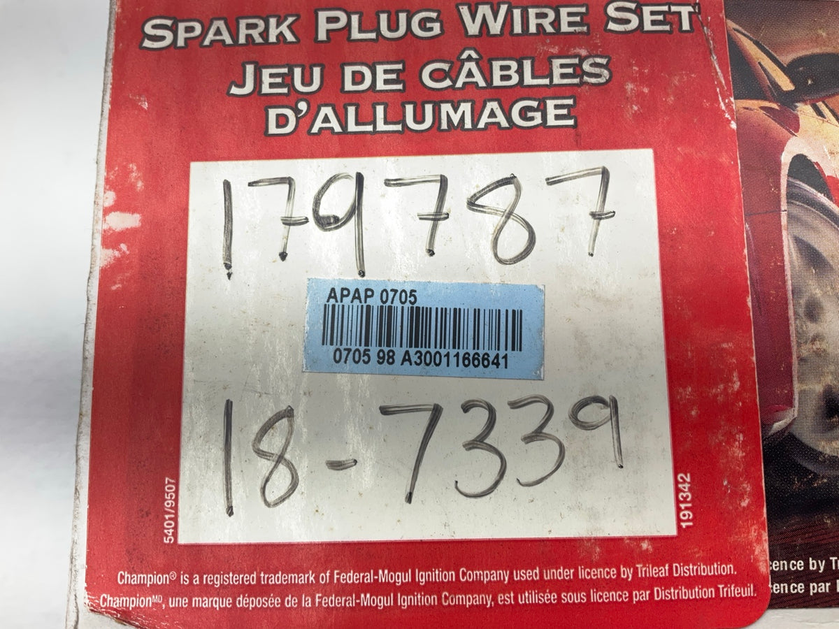 Champion 179787 Ignition Spark Plug Wire Set