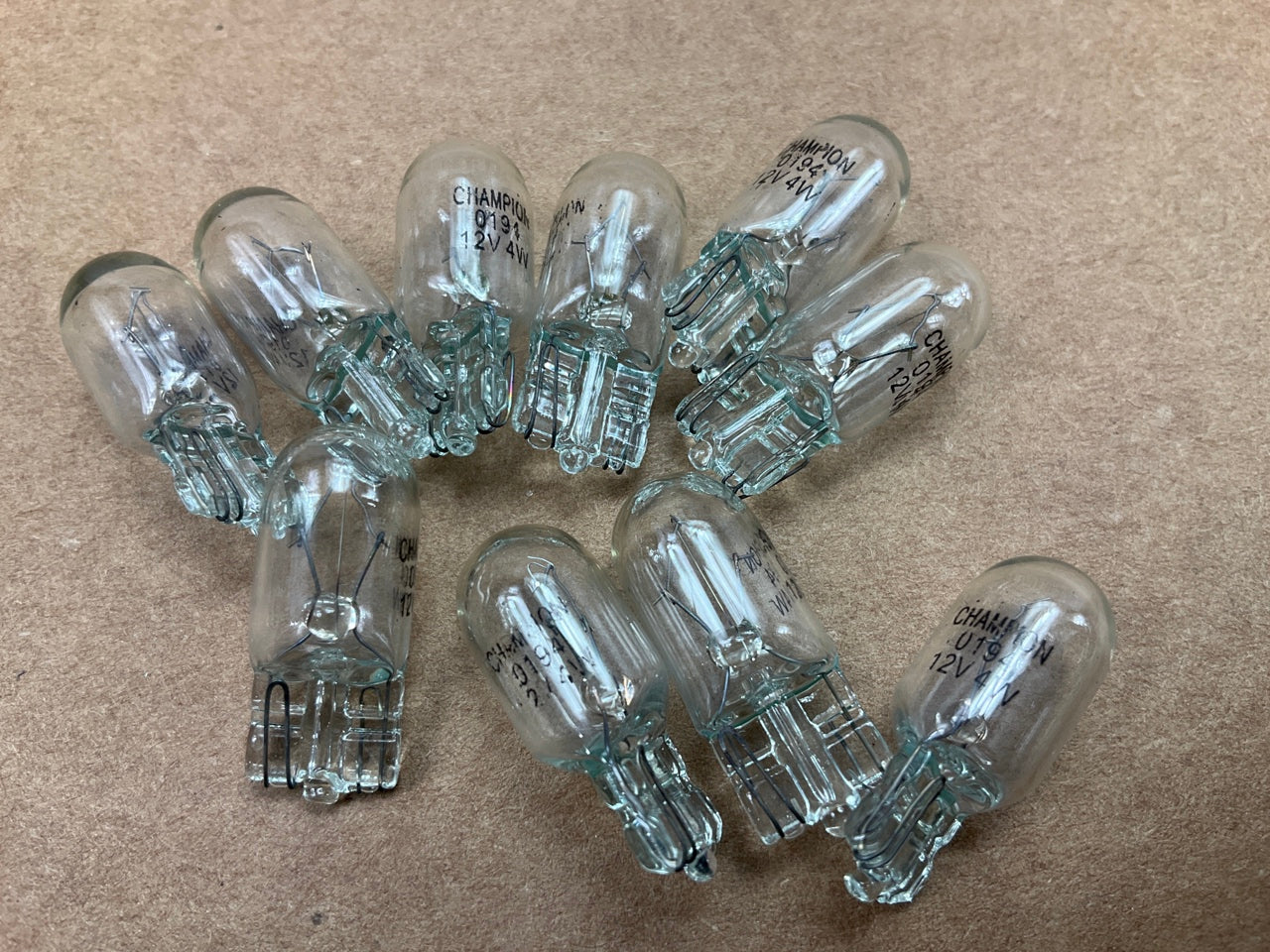 (10) Champion # 194 Miniature Light Bulbs