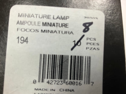 (8) Champion # 194 Miniature Light Bulbs