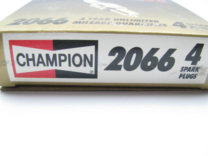 (4) Champion 2066 Spark Plugs