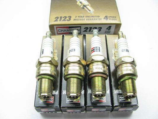 (4) Champion 2123 Ignition Spark Plugs