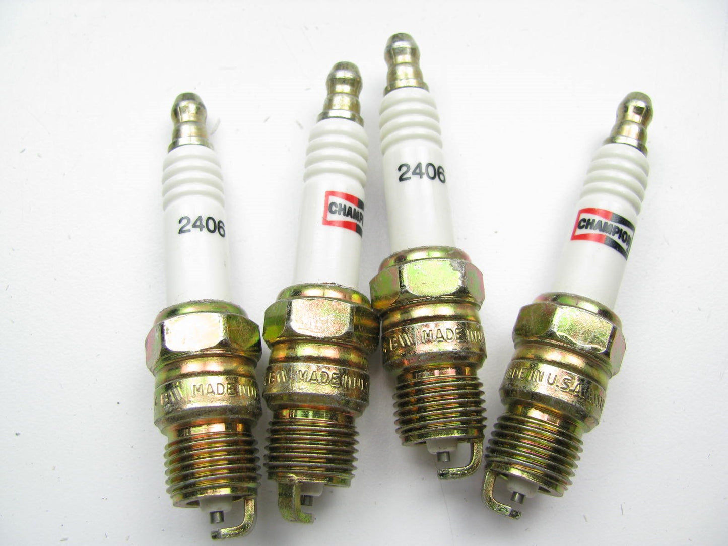 (4) Champion 2406 Spark Plugs