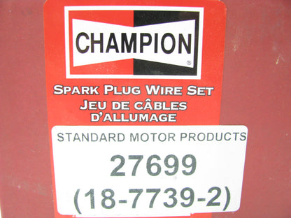 Champion 27699 Ignition Spark Plug Wire Set for 1998-2002 Mazda 626 2.5L-V6